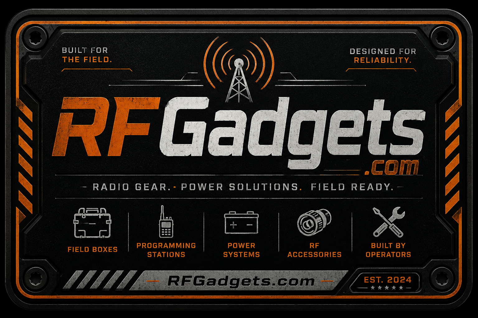 RFGadgets rugged product label